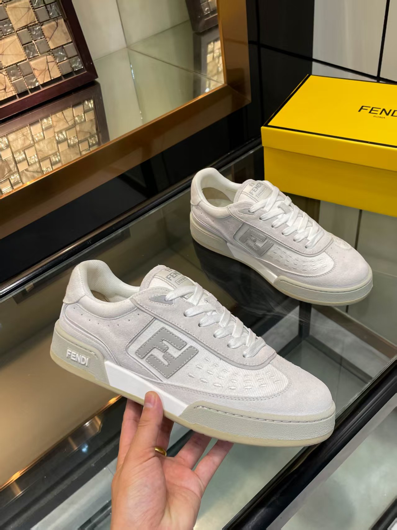 Fendi Match Sneakers - Designer Couple's Casual Sports Shoes - New 2025 Collection 8 a1750347530623 5886