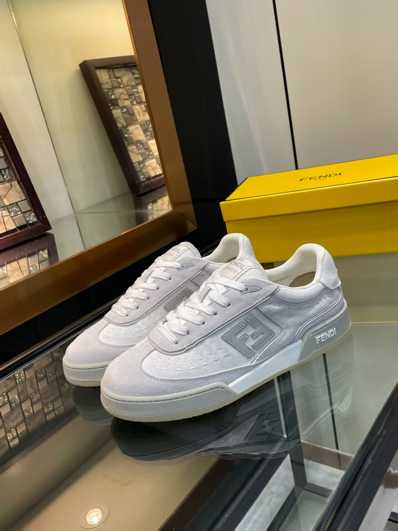 Fendi Match Sneakers - Designer Couple's Casual Sports Shoes - New 2025 Collection 10 a1750347530624 4137
