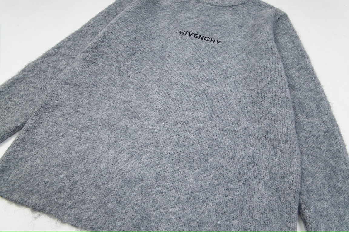 Givenchy Jacquard Dog-Head Mohair Knit Sweater Unisex - Fan Chengcheng Style 12 i1734189988 2790 0