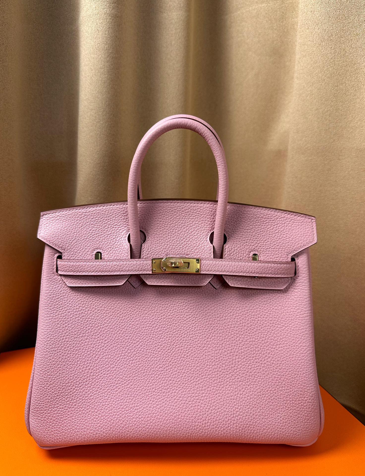 Hermes Birkin 1: 1
 Borse Borsette Rosa Viola Hardware oro