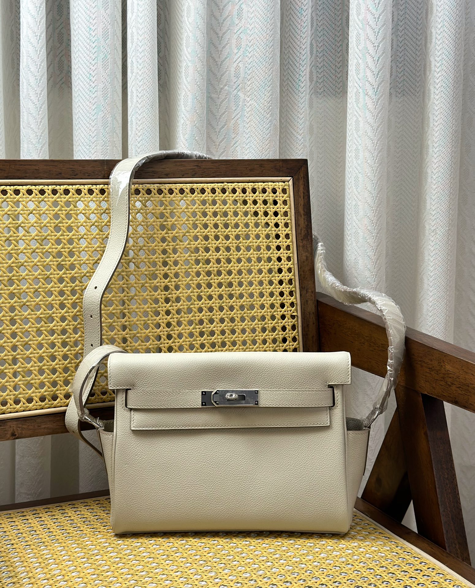 Hermes Kelly Borse Messenger Bianco