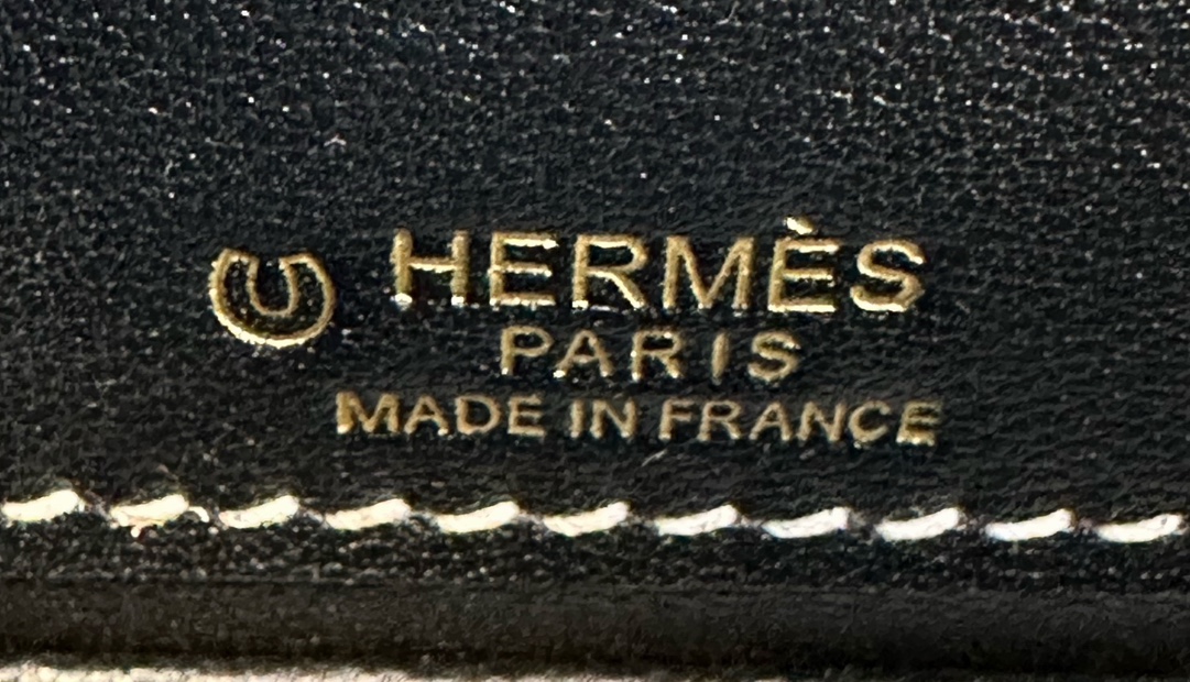 Hermès Customer orderKelly /mini First generation swift leather black and white