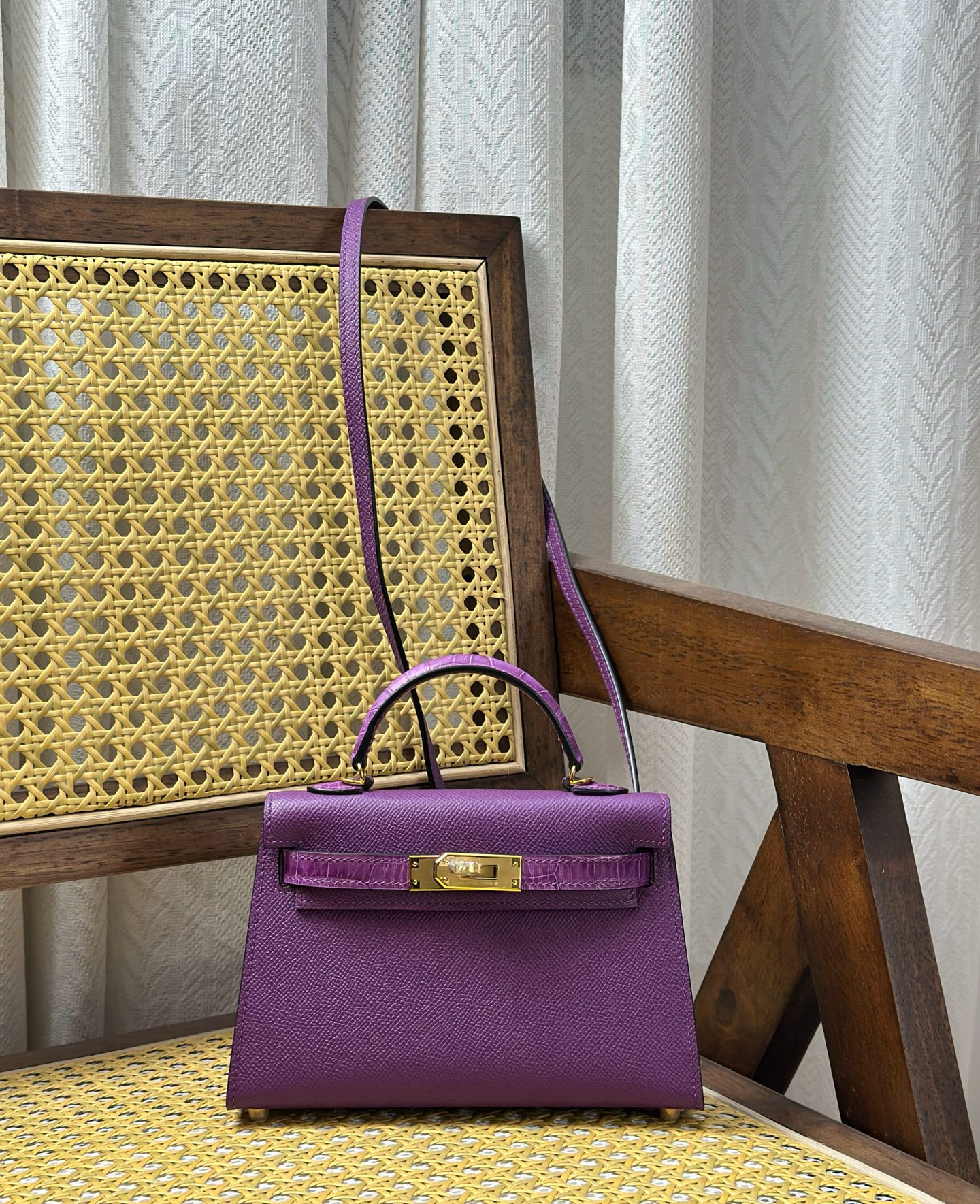 Hermès hermes mini kelly/2Edition touch Exquisite small piece