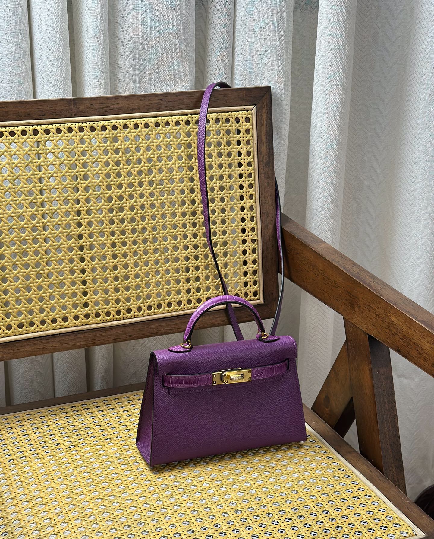 Hermès hermes mini kelly/2Edition touch Exquisite small piece