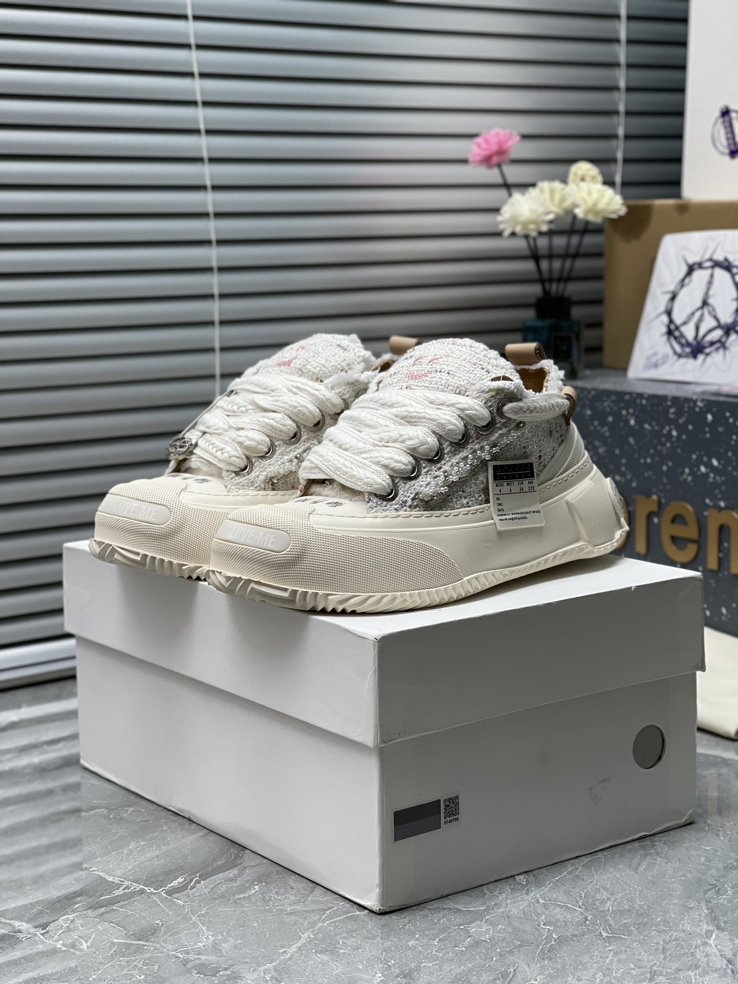 NO:169471,300 webbing set of 30 new beggar shoes on the shelves SMILEREPUBLIC Thick-soled open-mouthed canvas shoes series Tan Jianci, Li Chen, Xu Lu, Cheng Xiao, Wang Feifei, the same style, with 