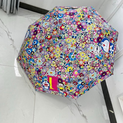 Murakami Takashi Sunflower Doraemon Umbrella,Portable Sun/Rain Umbrella 1 Murakami Takashi Sunflower Doraemon Umbrella,Portable Sun/Rain Umbrella