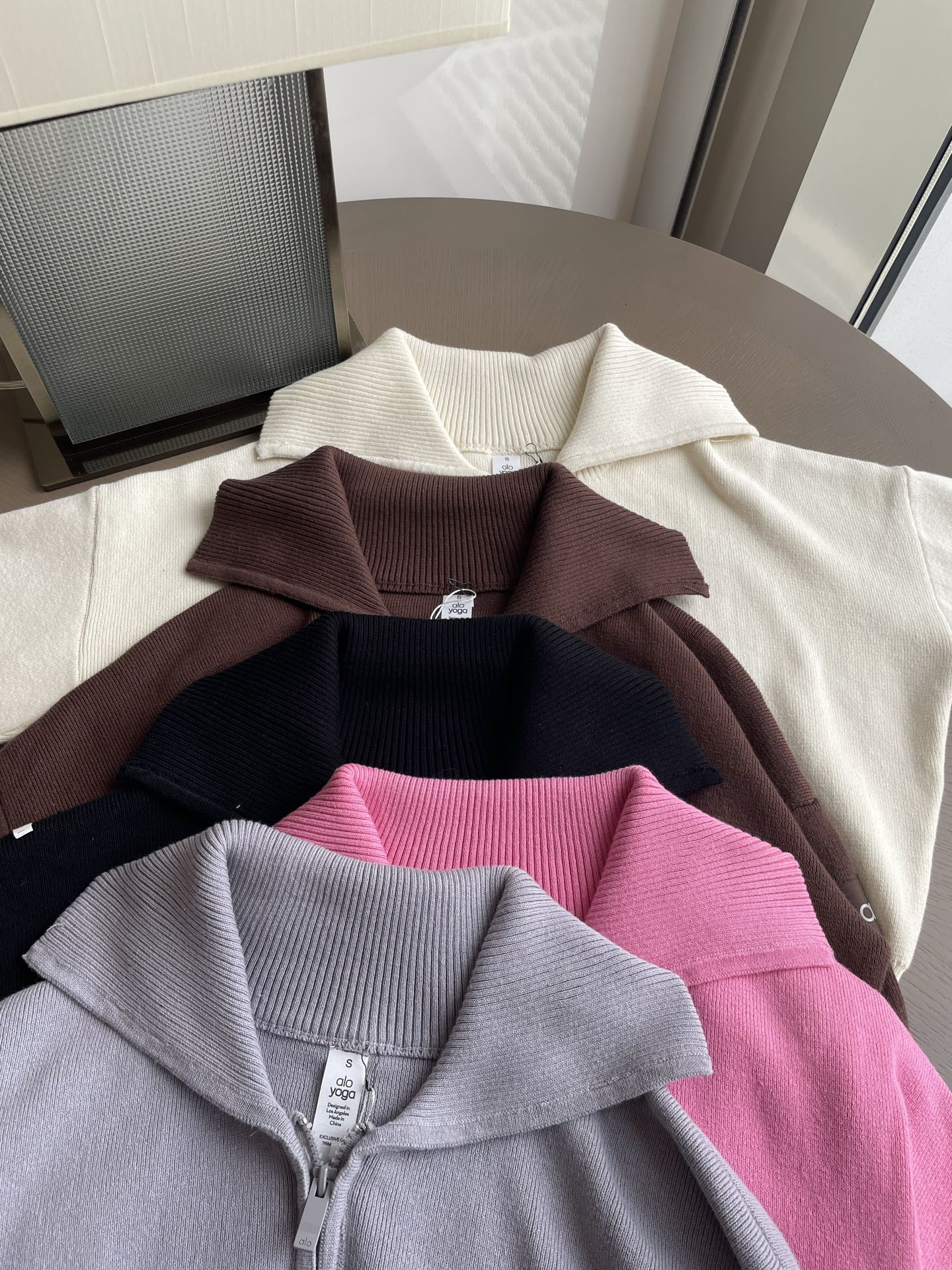 Alo long sleeve everyday light gray yoga
