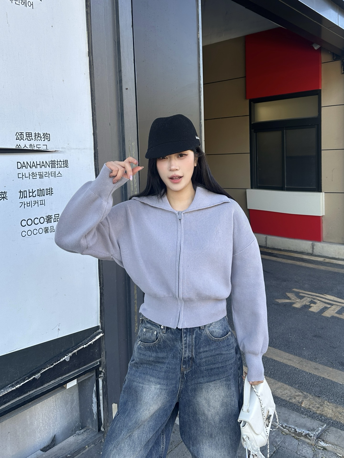 Alo long sleeve everyday light gray yoga