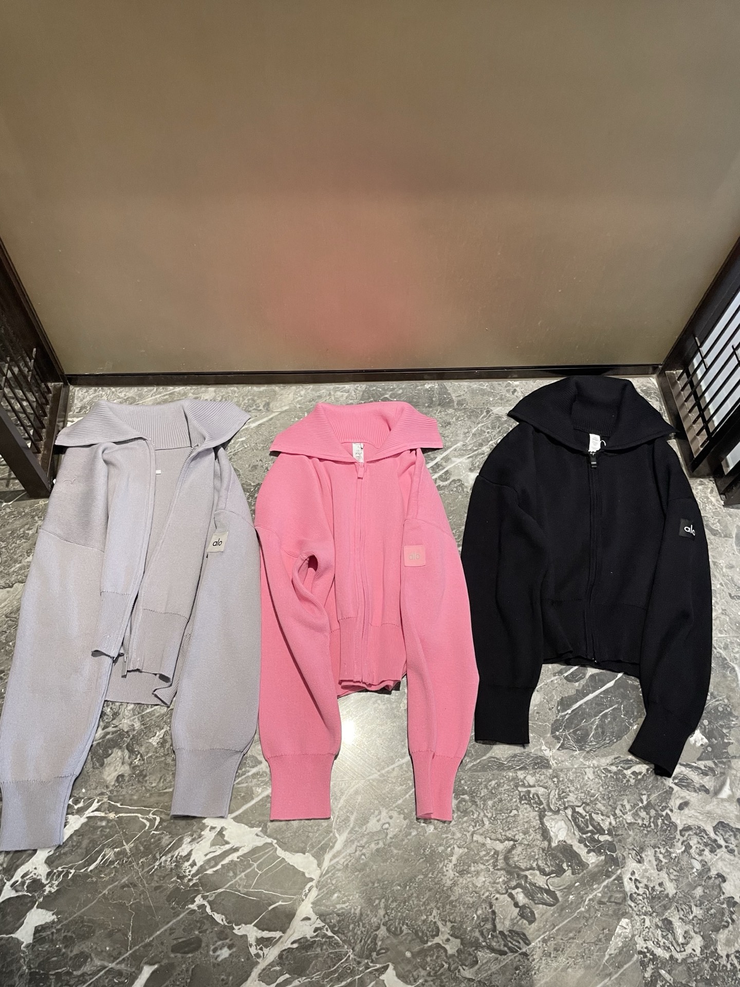 Alo long sleeve everyday pink yoga