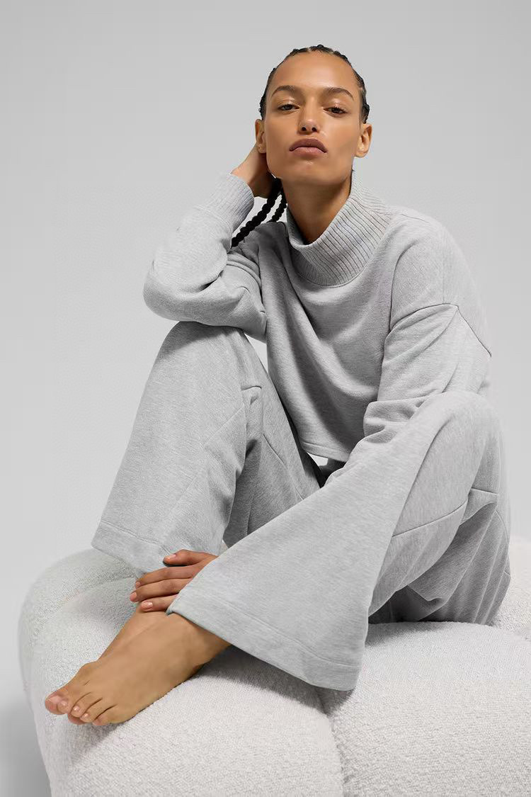 Alo Leggings ALO plus velvet threaded pants yoga