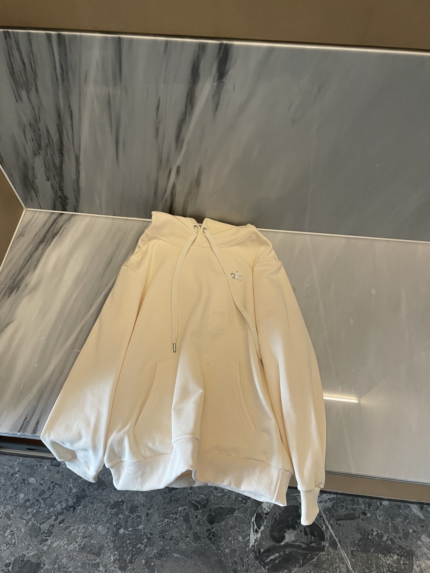 Alo jacket lounge yellow yoga