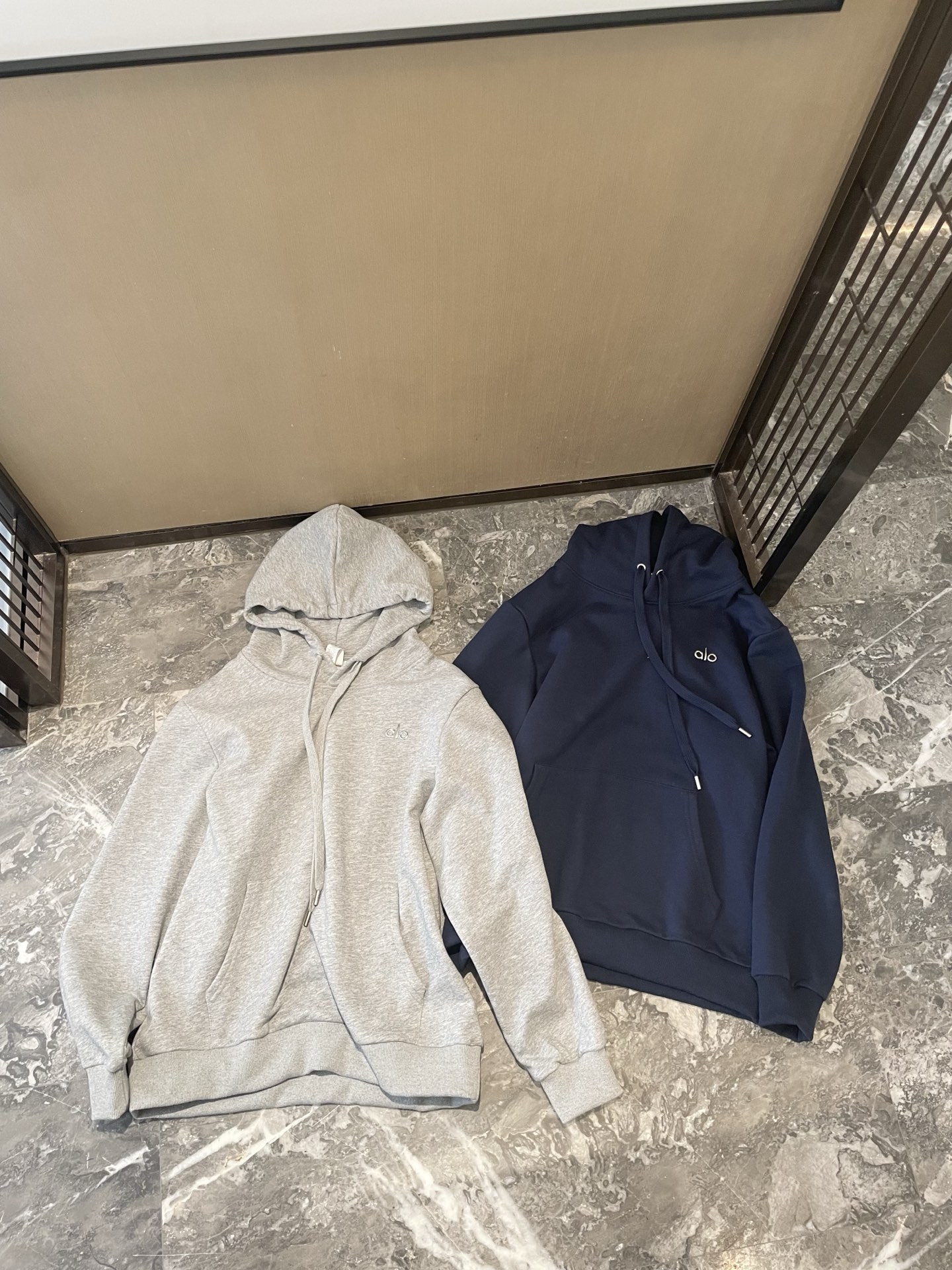 Alo jacket lounge gray yoga