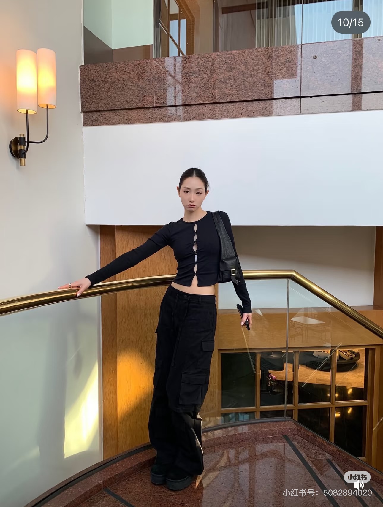Alo long sleeve everyday black yoga