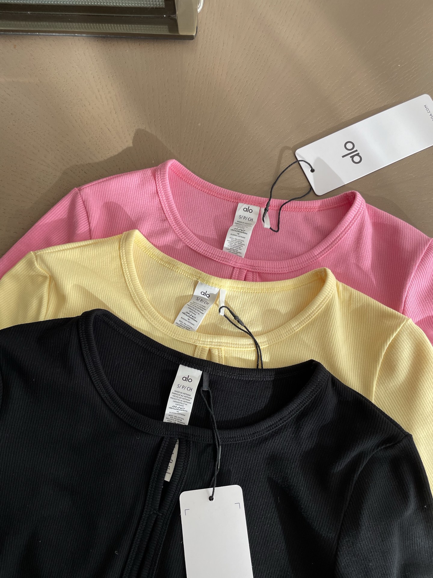 Alo long sleeve everyday pink yoga