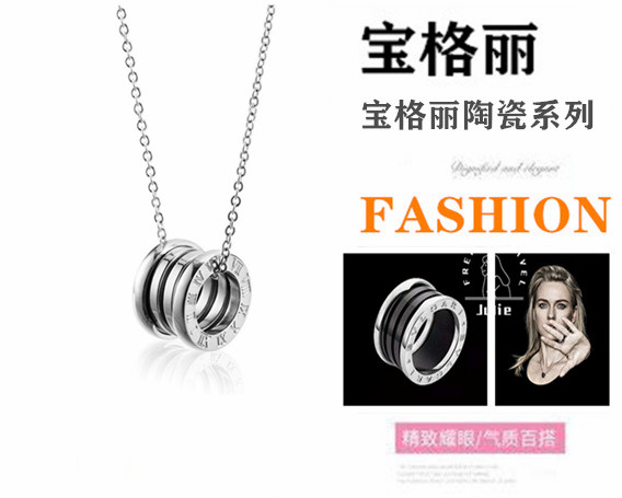 💕宝格丽💕 经典爆款❗️☀BVLGARI宝格丽经典款弹簧带钻项链 ☀