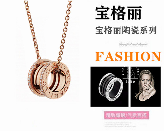 💕宝格丽💕宝格丽最高版本定制,纯银材质超级个性的一个款,BV弹簧项链男女同款 玫瑰金 白金色两种色!
