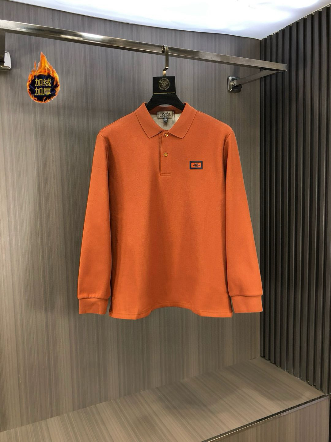 Later Exit Support: Stylish Embroidered Polo Shirt for Autumn 2024 - 图片 2