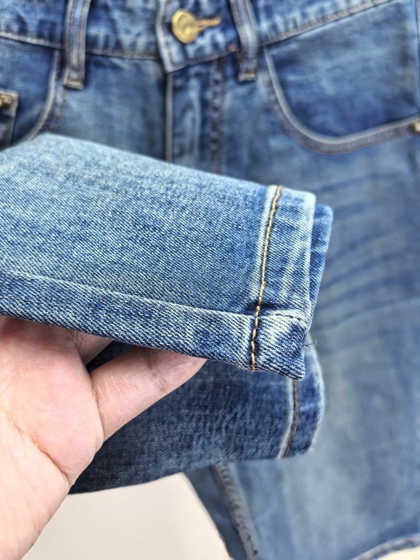 Louis Vuitton 2025 Men's Denim Shorts - Washed Comfort & Style 7 i1747415650053 6652 0 5