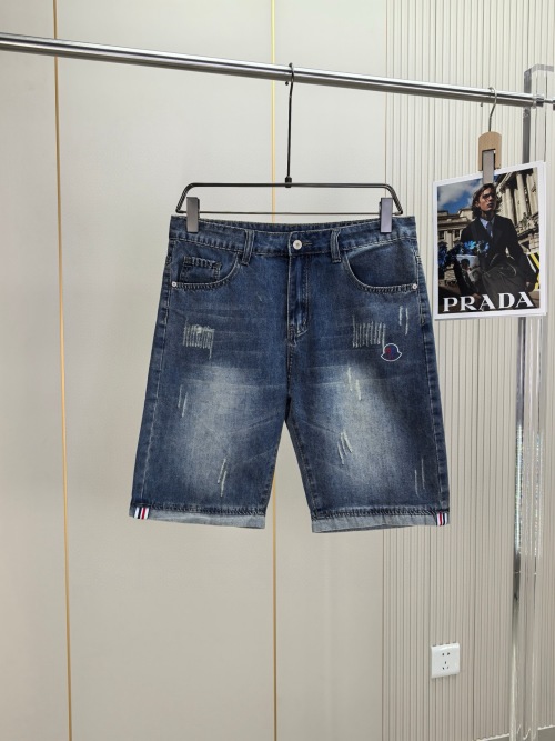 Moncler Pantalones Cortos Vaqueros Hombre - Diseño Lavado y Confort Premium 1 Moncler Pantalones Cortos Vaqueros Hombre - Diseño Lavado y Confort Premium