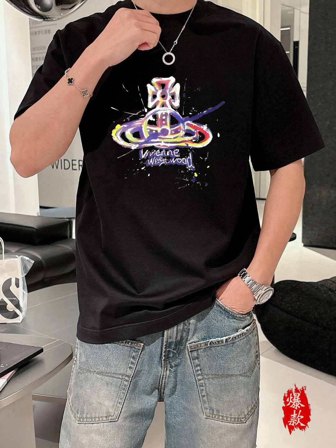  西太后。2025春夏新品时尚圆领短袖👍高级定制百搭款式！更有实用感 任何人都可以轻松驾驭 🔥采用95%