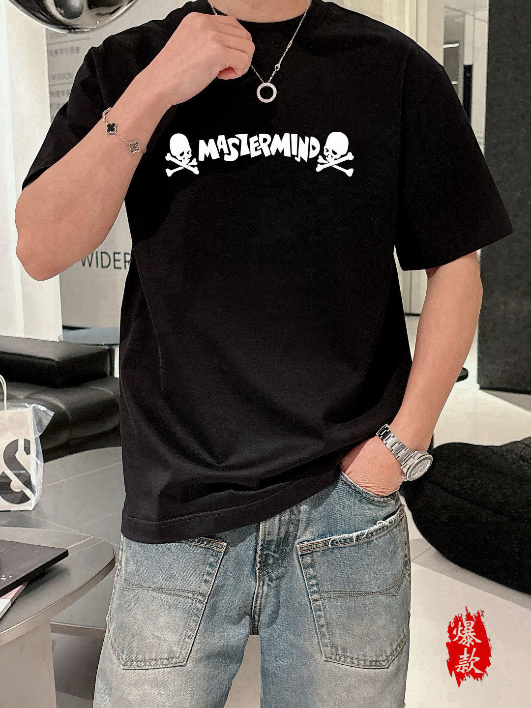  MMJ。2025春夏新品时尚圆领短袖👍高级定制百搭款式！更有实用感 任何人都可以轻松驾驭 🔥采用95%