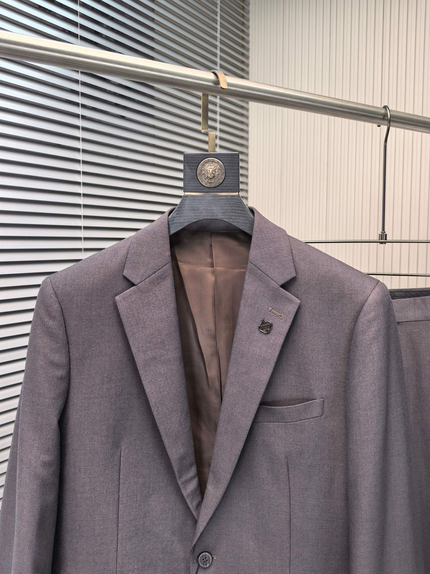 杰尼亚 Zegna 高定典藏高级成衣风衣外套及大衣服装 #511FB3A6 4