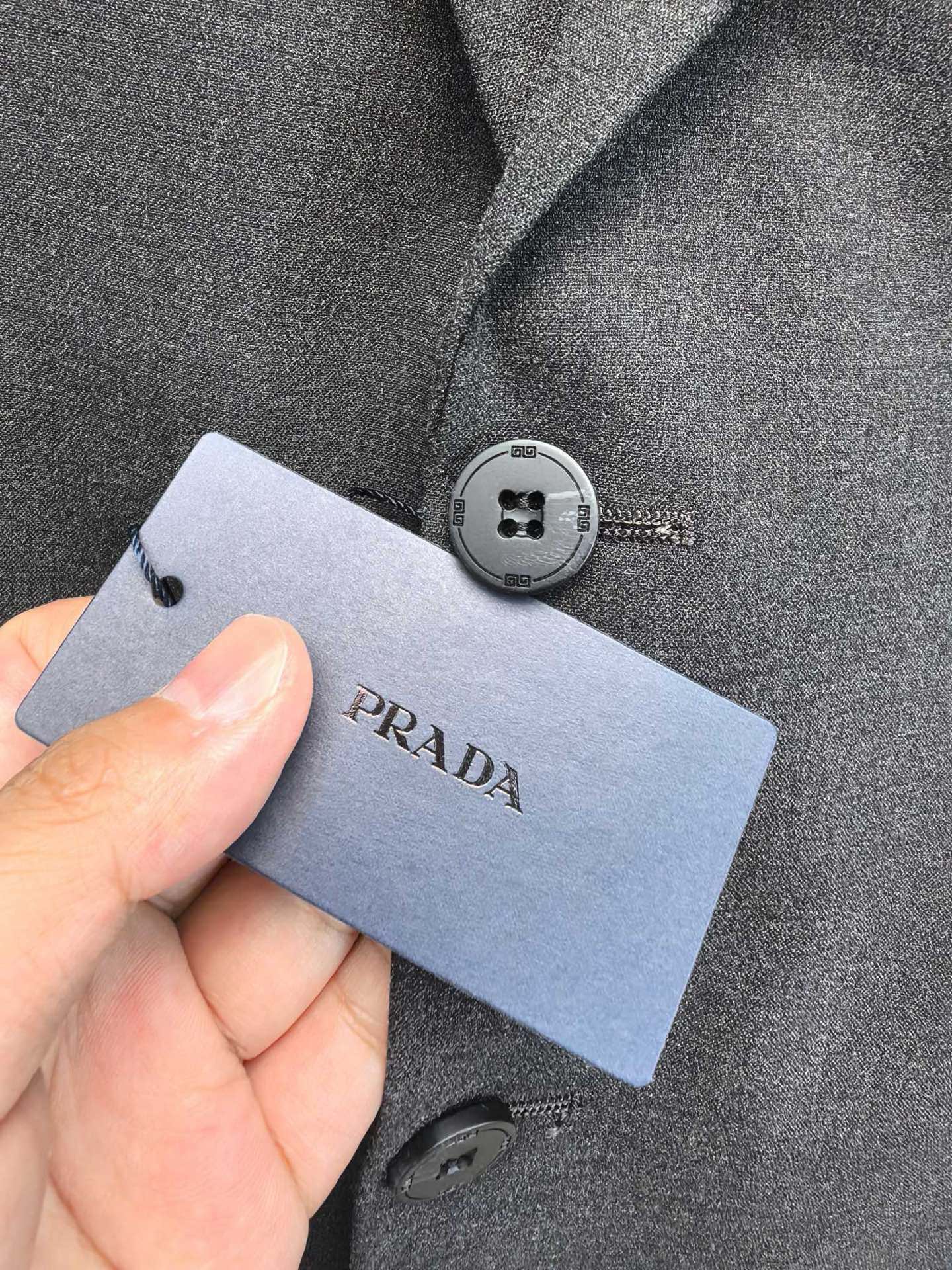 普拉达 Prada 高定典藏高级成衣风衣外套及大衣服装 #1871EDE9 6