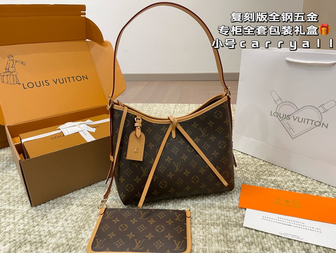 AAAA Quality Replica
 Louis Vuitton Handbags Tote Bags Canvas Vintage