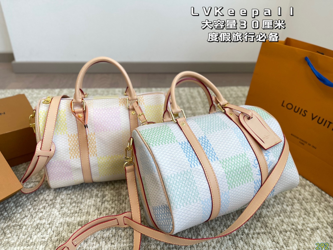 Louis Vuitton LV Keepall Travel Bags Fashion