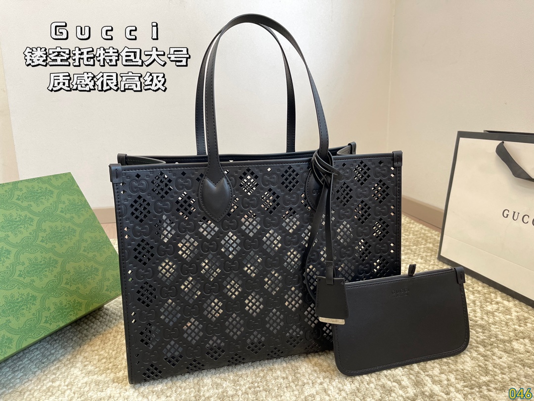 2023 Luxury Replicas
 Gucci Tote Bags Openwork