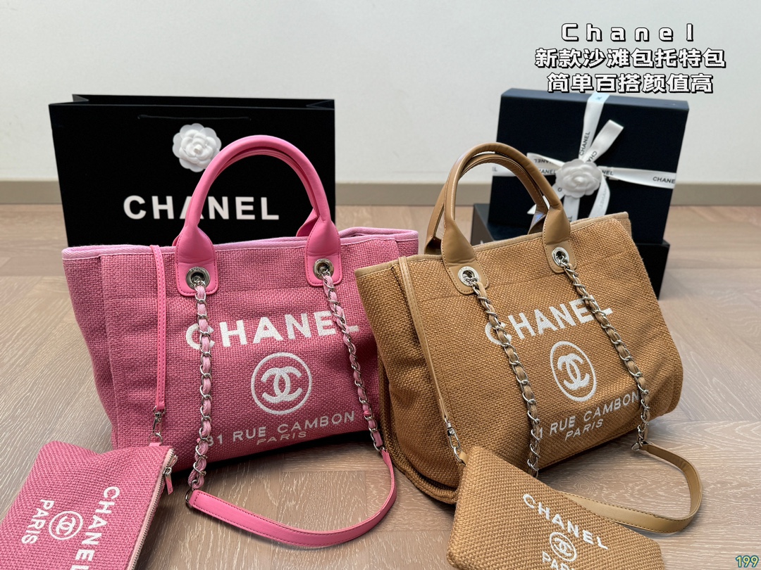 Chanel Handbags Tote Bags Fashion Beach