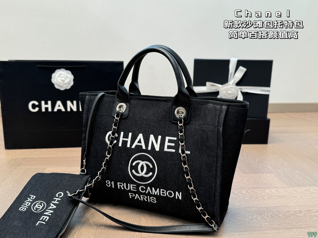 Chanel Handbags Tote Bags Fashion Beach