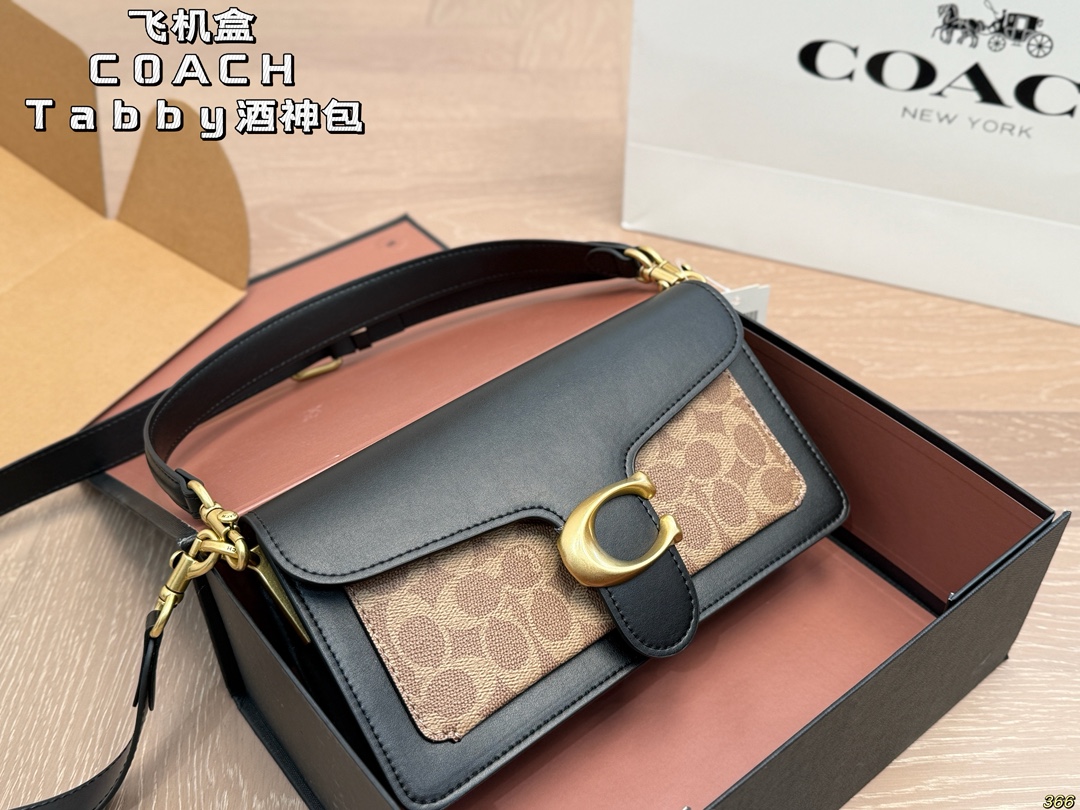 Bolso COACH Tabby en caja de avión de 3 colores. No solo práctico y versátil, sino también muy distintivo. Muy atractiv…