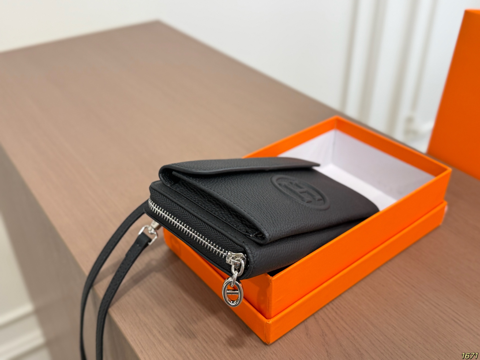 Hermes Black crossbody everyday