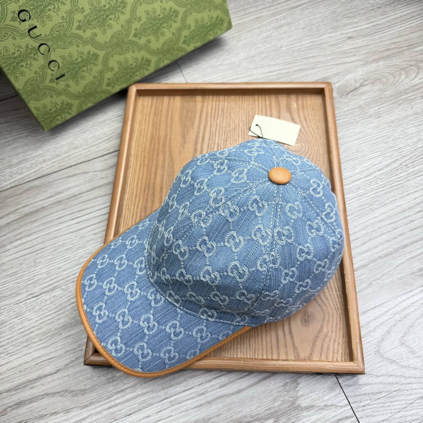 🌹。G家。【超A品质-配透明防尘袋】最新款！时尚潮流，高端做工！每一个帽子都是用心之作！牛津材质！头层牛皮！配盒子、防尘