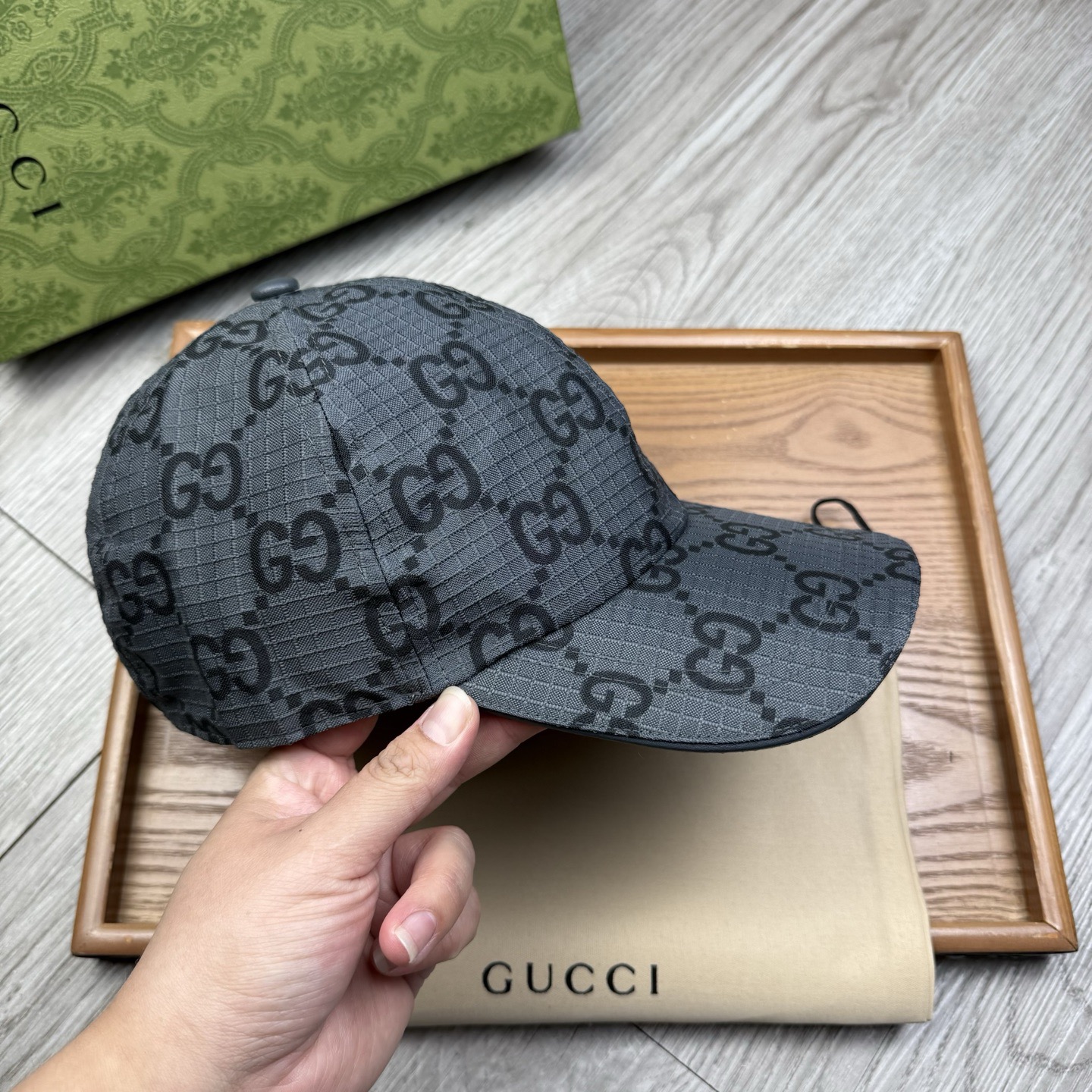 🌹。G家。【原版原色里布】【1:1开模定制棒球帽】原版内里原版标！带原版编码！专柜最新款！原厂布料！细节