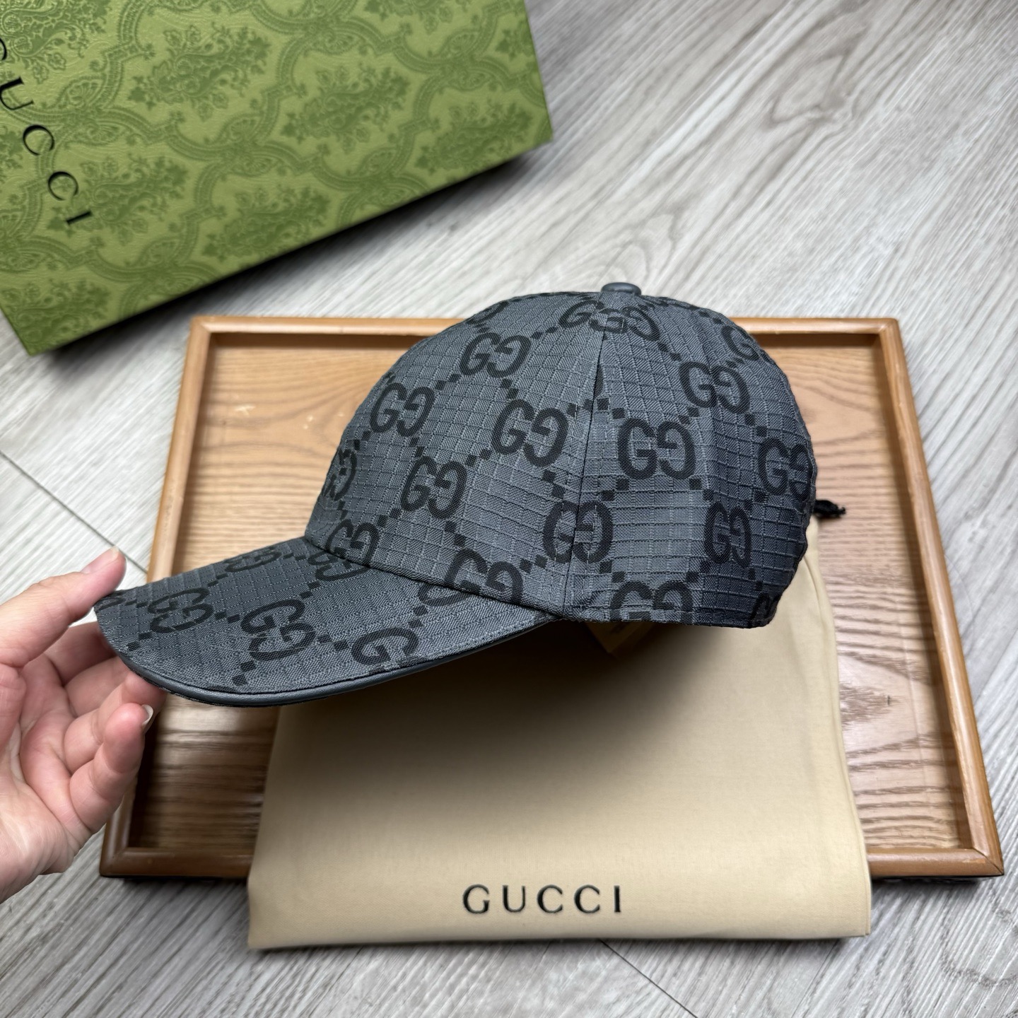 🌹。G家。【原版原色里布】【1:1开模定制棒球帽】原版内里原版标！带原版编码！专柜最新款！原厂布料！细节