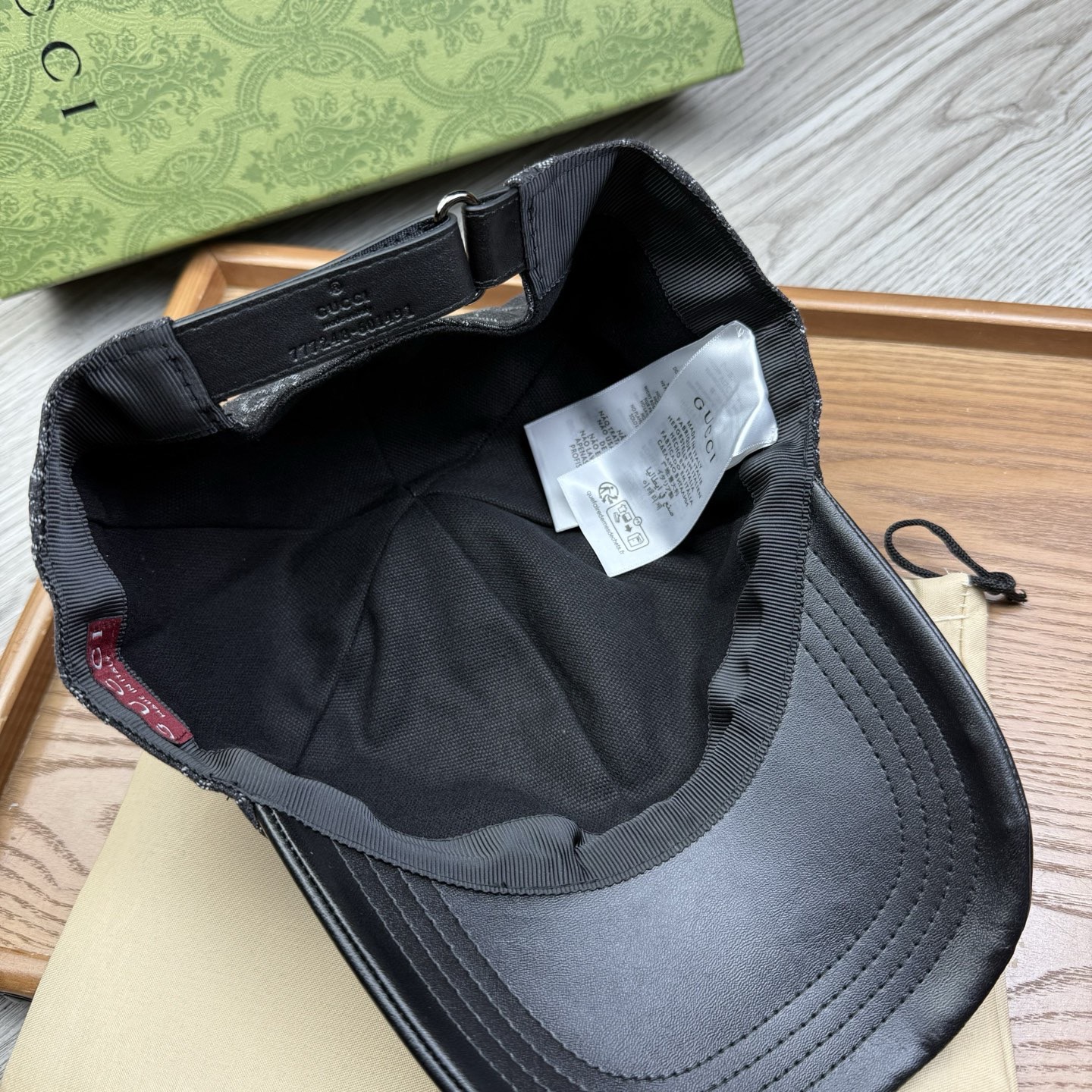 🌹。G家。【1:1开模定制棒球帽】原版内里原版标！带原版编码！专柜最新款！原厂布料！细节堪称完美，原厂品