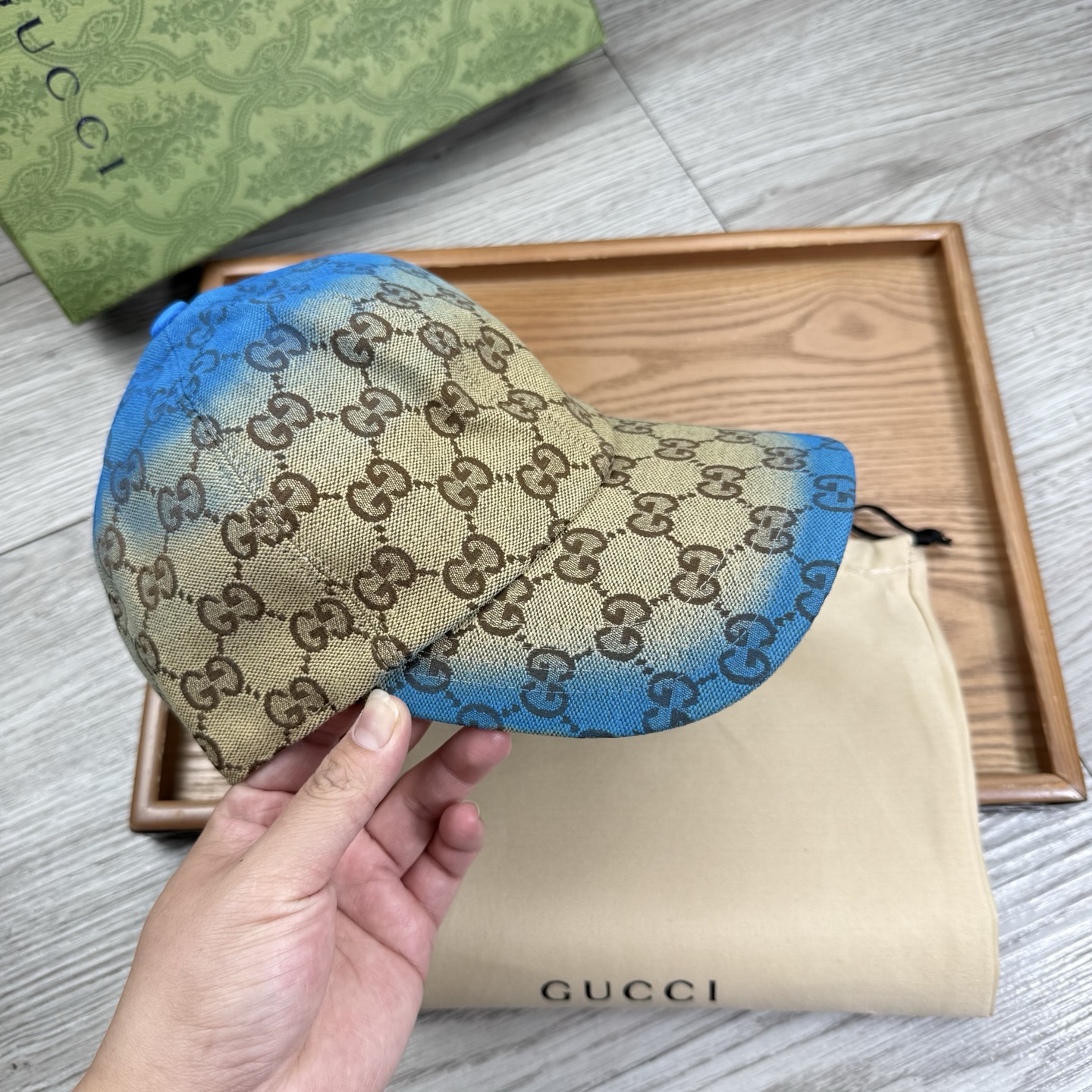 🌹。G家。【提花里布】【1:1开模定制棒球帽】原版内里原版标！带原版编码！专柜最新款！原厂布料！细节堪称