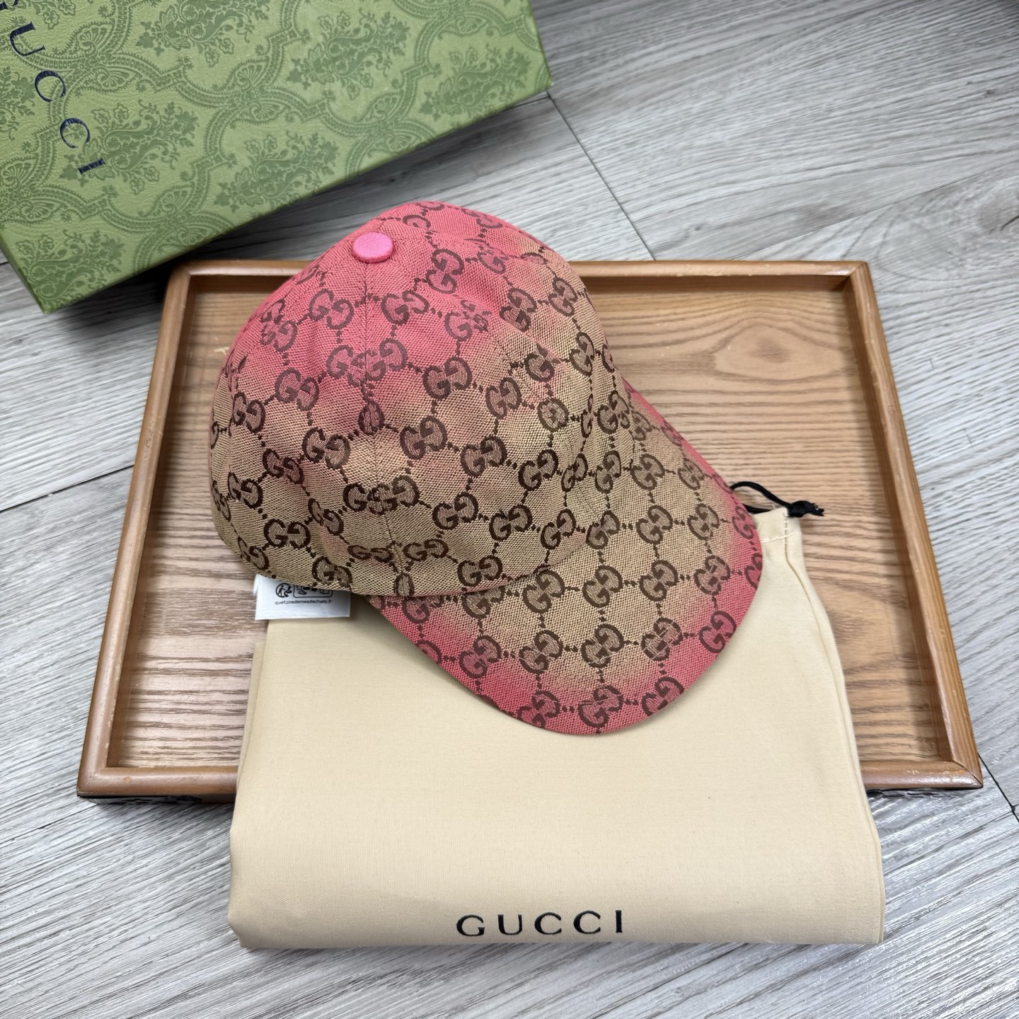 🌹。G家。【提花里布】【1:1开模定制棒球帽】原版内里原版标！带原版编码！专柜最新款！原厂布料！细节堪称