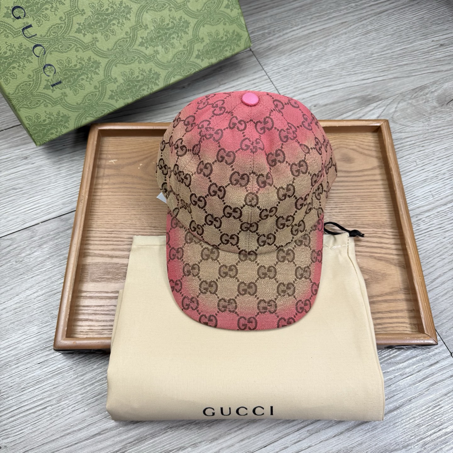 🌹。G家。【提花里布】【1:1开模定制棒球帽】原版内里原版标！带原版编码！专柜最新款！原厂布料！细节堪称
