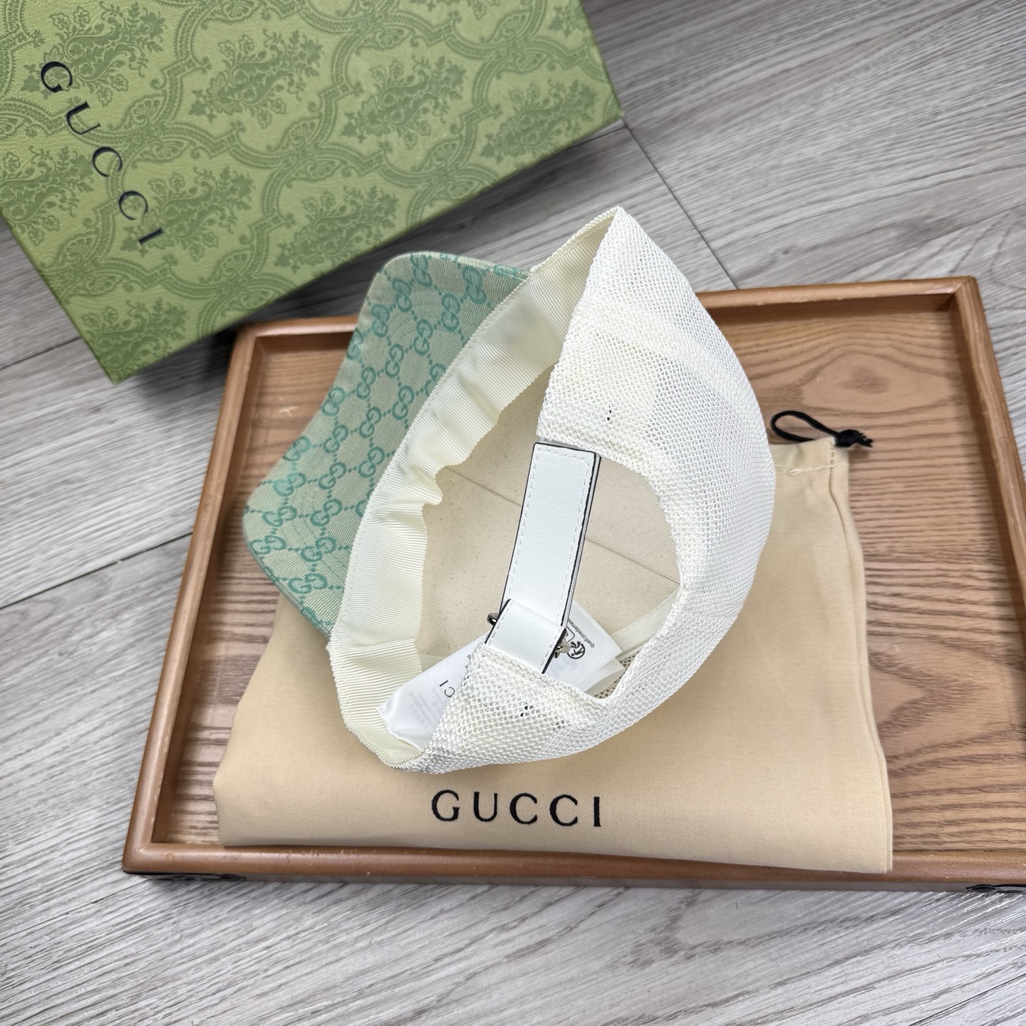 🌹。G家。【提花里布】【1:1开模定制棒球帽】原版内里原版标！带原版编码！专柜最新款！原厂布料！细节堪称