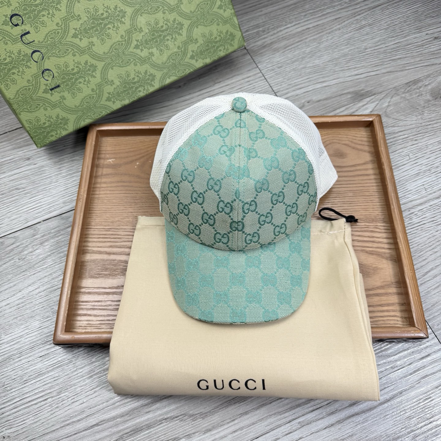 🌹。G家。【提花里布】【1:1开模定制棒球帽】原版内里原版标！带原版编码！专柜最新款！原厂布料！细节堪称