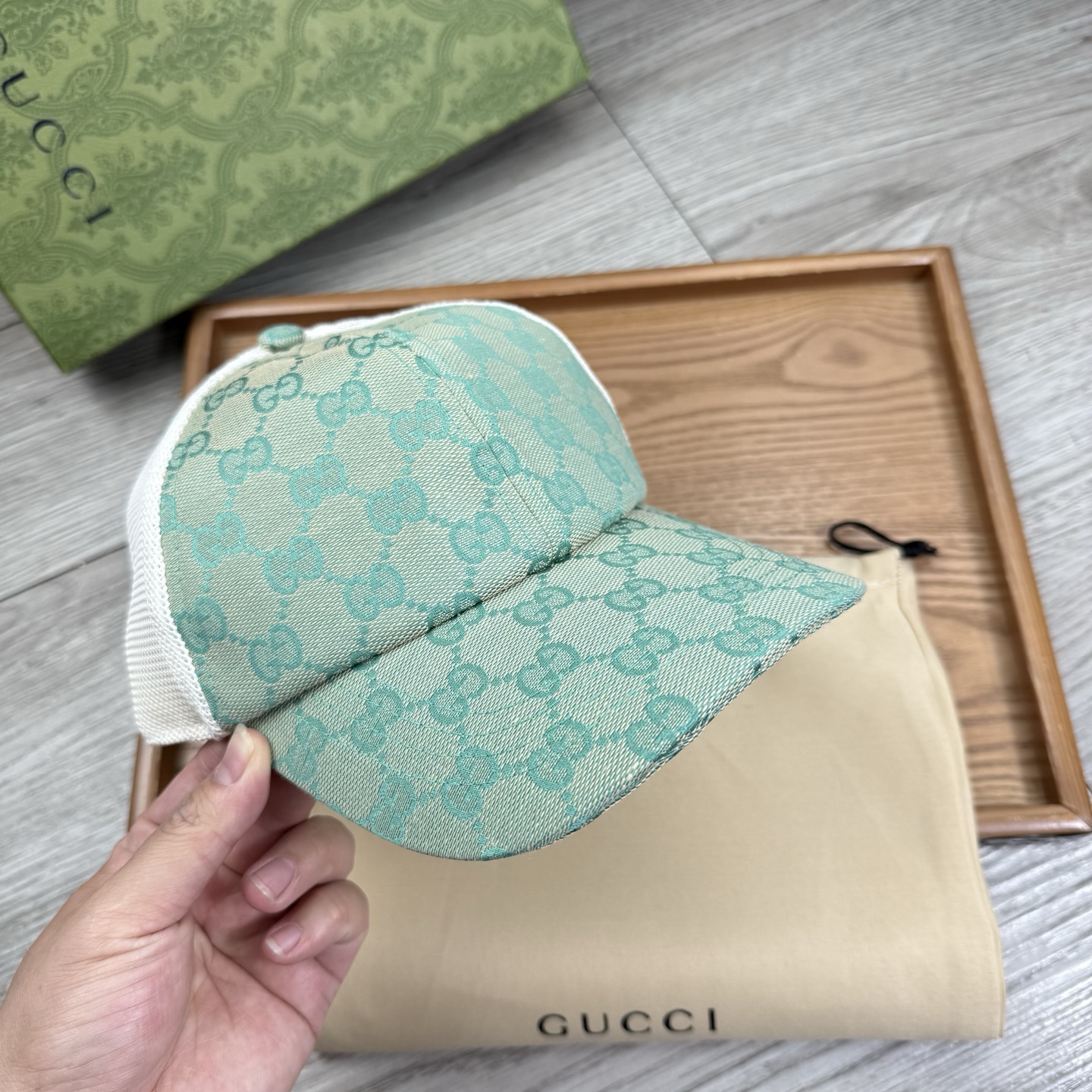 🌹。G家。【提花里布】【1:1开模定制棒球帽】原版内里原版标！带原版编码！专柜最新款！原厂布料！细节堪称