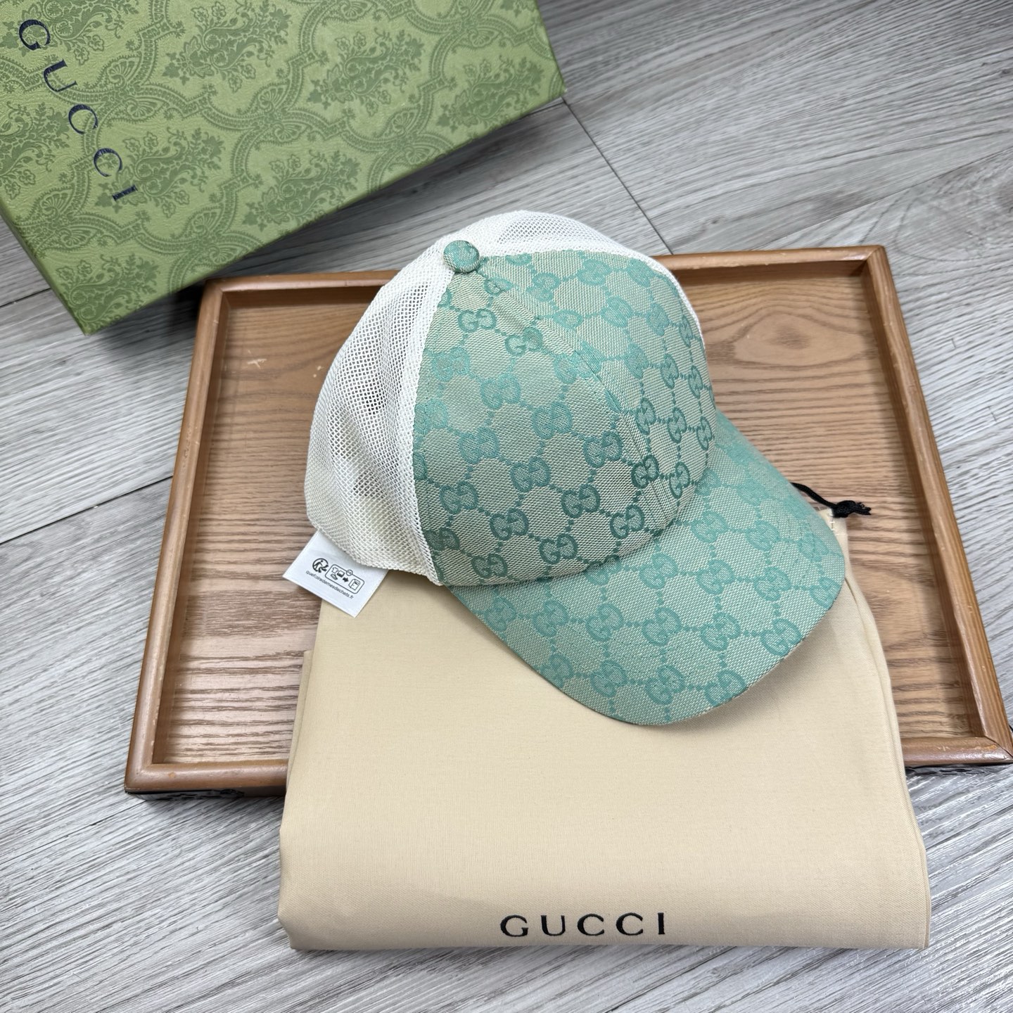 🌹。G家。【提花里布】【1:1开模定制棒球帽】原版内里原版标！带原版编码！专柜最新款！原厂布料！细节堪称