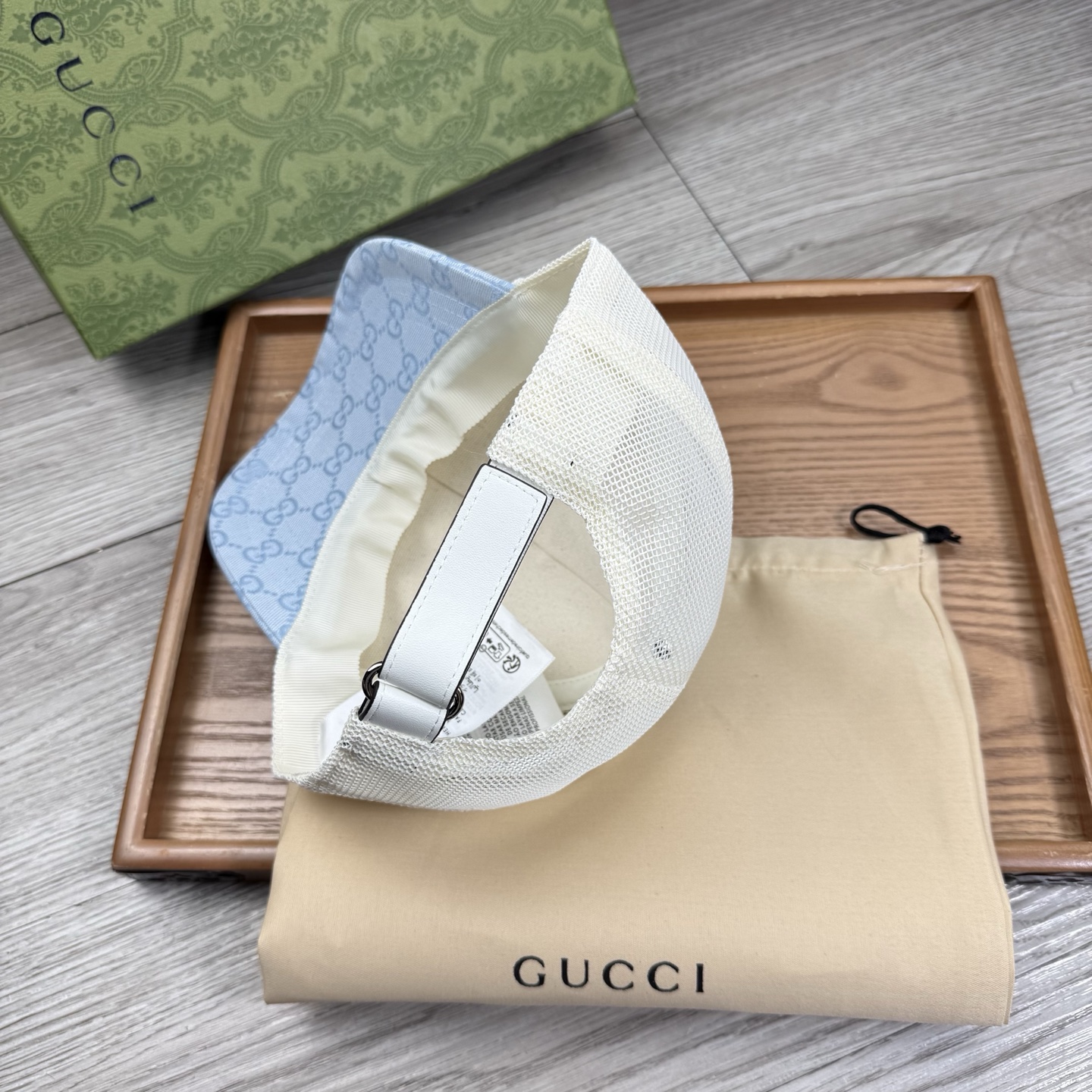 🌹。G家。【提花里布】【1:1开模定制棒球帽】原版内里原版标！带原版编码！专柜最新款！原厂布料！细节堪称