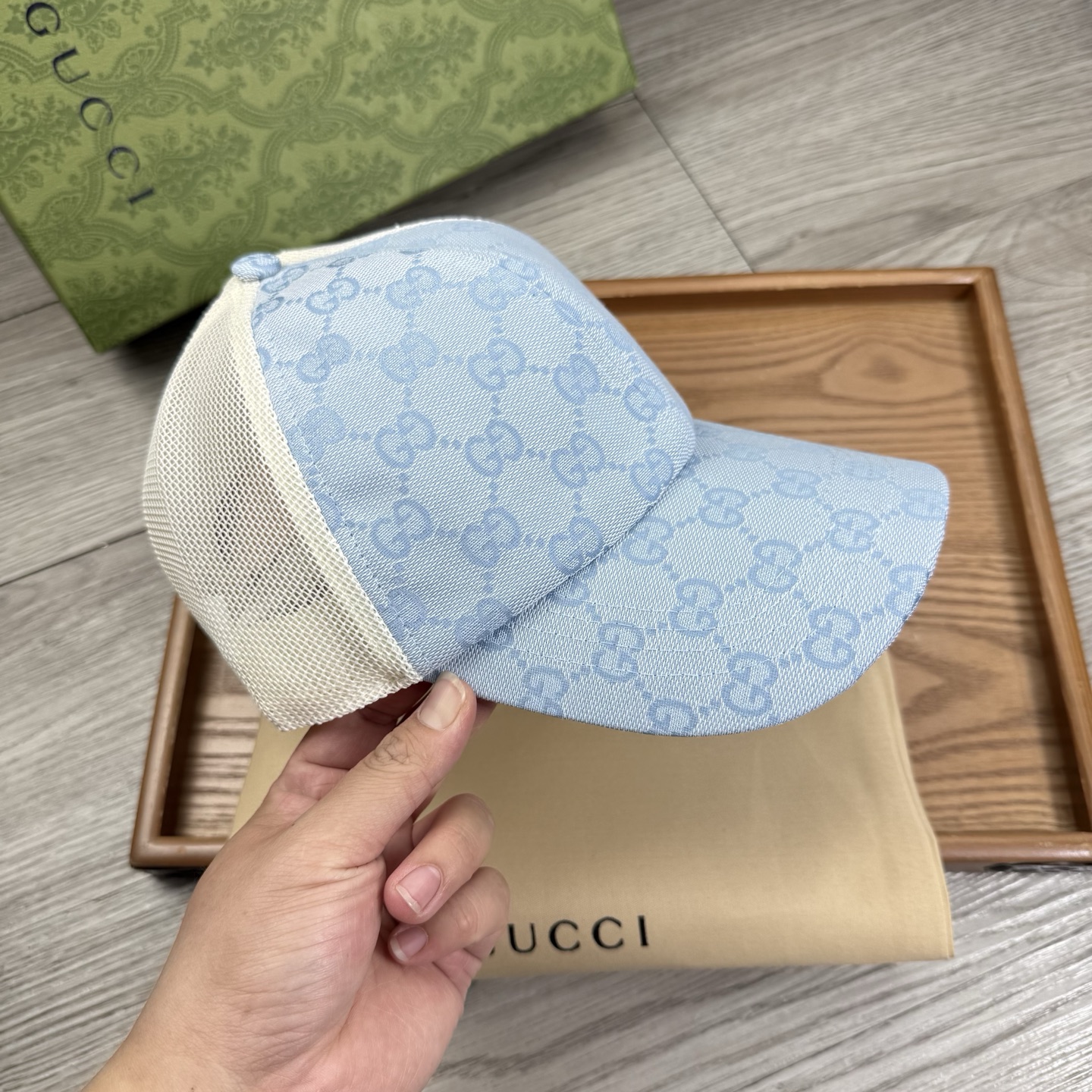 🌹。G家。【提花里布】【1:1开模定制棒球帽】原版内里原版标！带原版编码！专柜最新款！原厂布料！细节堪称