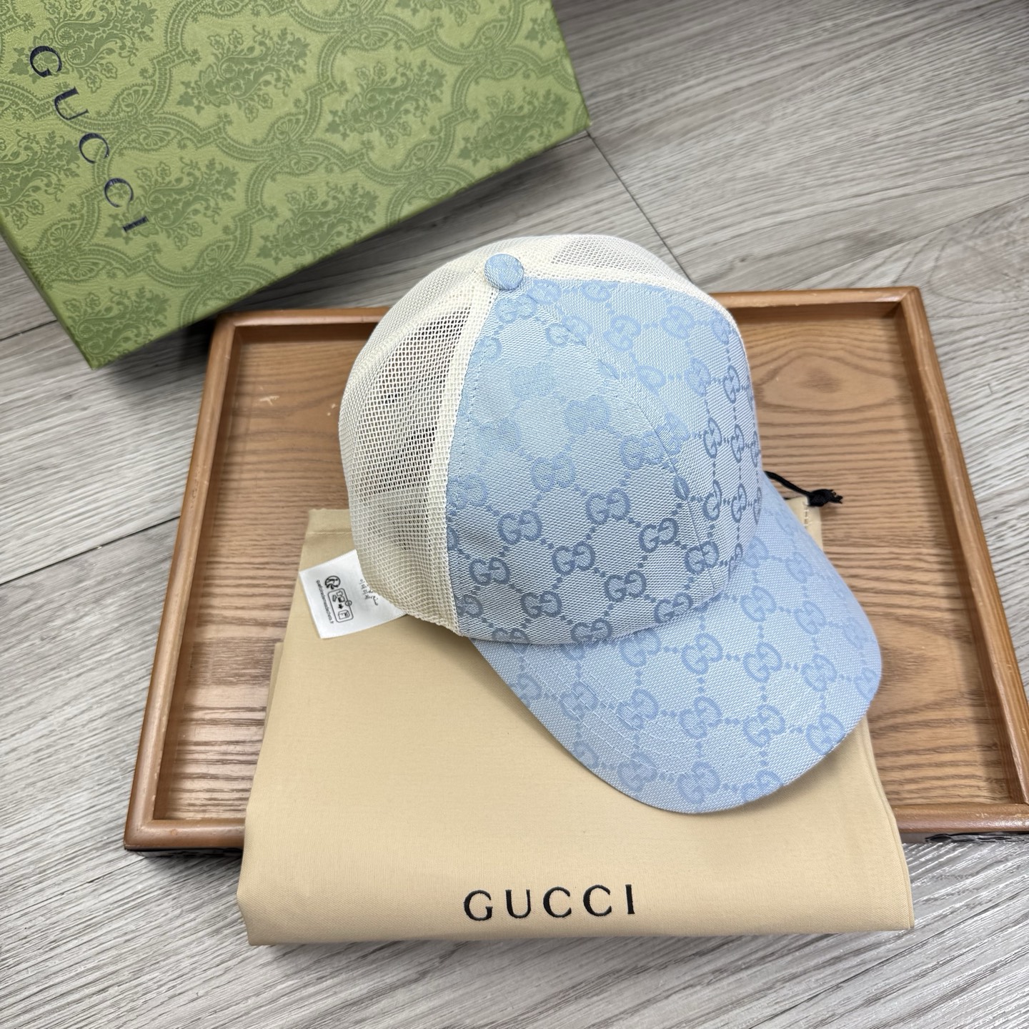 🌹。G家。【提花里布】【1:1开模定制棒球帽】原版内里原版标！带原版编码！专柜最新款！原厂布料！细节堪称