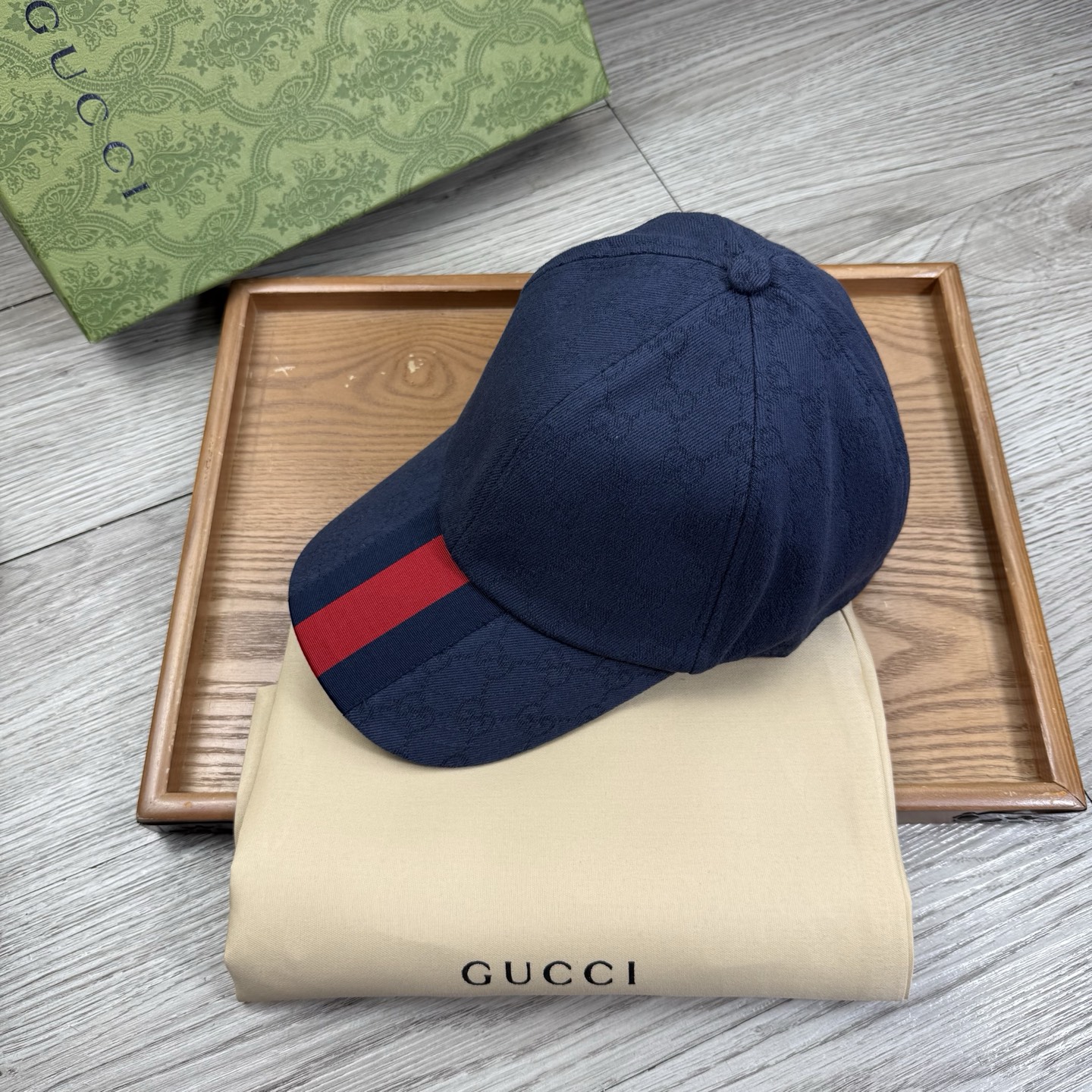 🌹。G家。【提花里布】【1:1开模定制棒球帽】原版内里原版标！带原版编码！专柜最新款！原厂布料！细节堪称