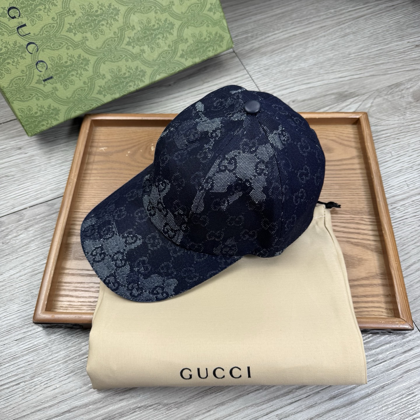 🌹。G家。【提花里布】【1:1开模定制棒球帽】原版内里原版标！带原版编码！专柜最新款！原厂布料！细节堪称